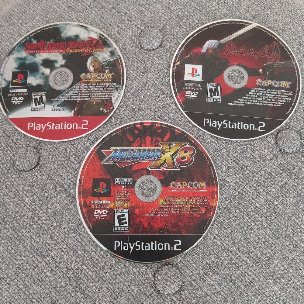 PlayStation 2 Legends Collection – Devil May Cry 1 & 2 + Mega Man 8